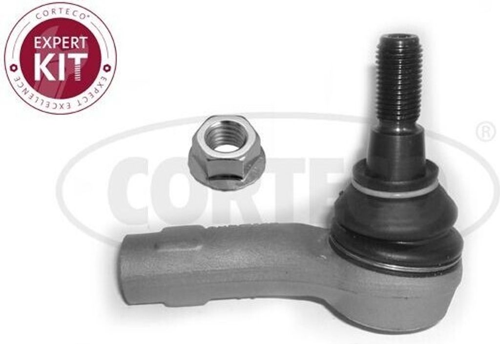 CORTECO Spurstangenkopf Spurstange für VW Touareg (7LA, 7L6, 7L7) Vorne Links 49399104