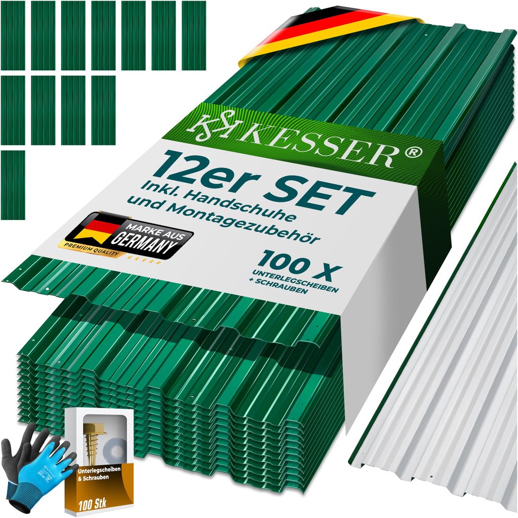 KESSER® 12 lamiere profilate a forma di trapezio, Immagine del prodotto 