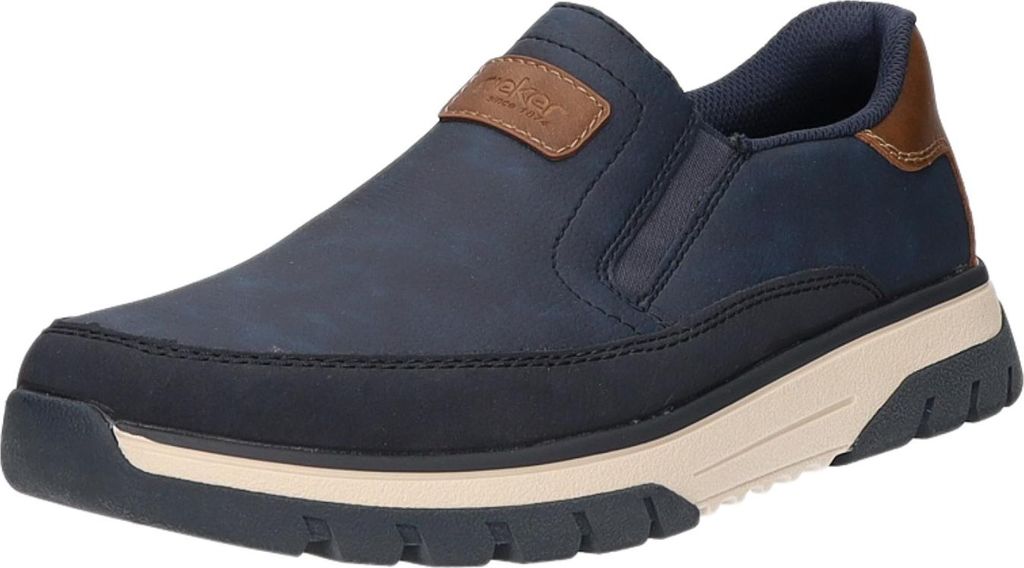 Rieker Herren Slipper in Blau, Größe 42