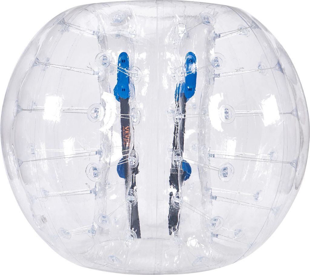 VEVOR Aufblasbarer Bump Ball Bumper Stoßball 1 Stk. 1,5 m x 1,2 m, Menschlicher Kollisionsball, PVC-Körperblasen-Bounce-Ball für Outdoor-Aktivit...