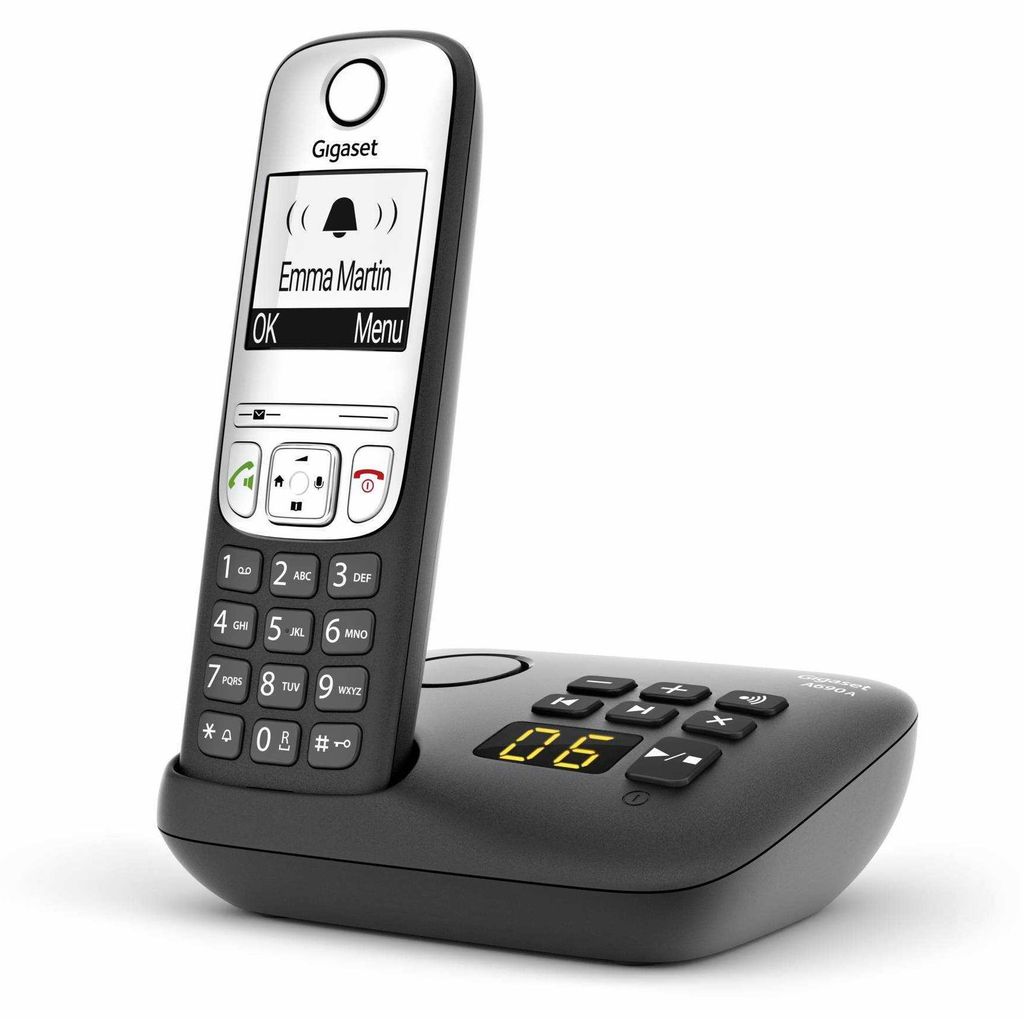 Gigaset A690A, Analoges/DECT-Telefon, Kabelloses Mobilteil, Produktbild 