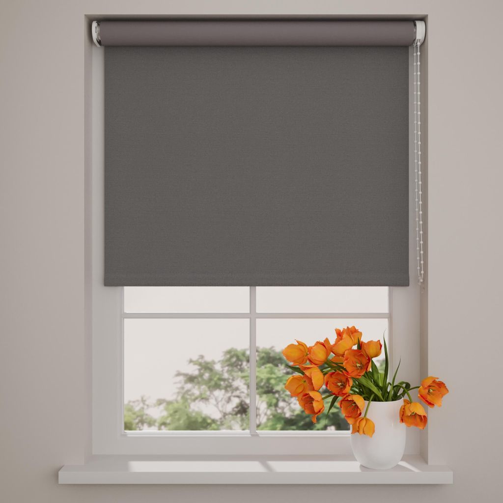 Rollo Easy Velvet - Verdunkelung Dim-Out - Taupe - 210 x 190