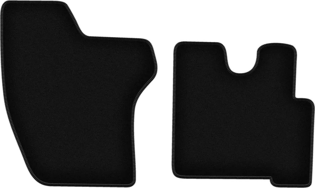 Tappetini Auto Anteriori In Velluto Su Misura Per Volvo V70 II (2000-2007) – Set Da 2 Pezzi – Antiscivolo E Resistenti