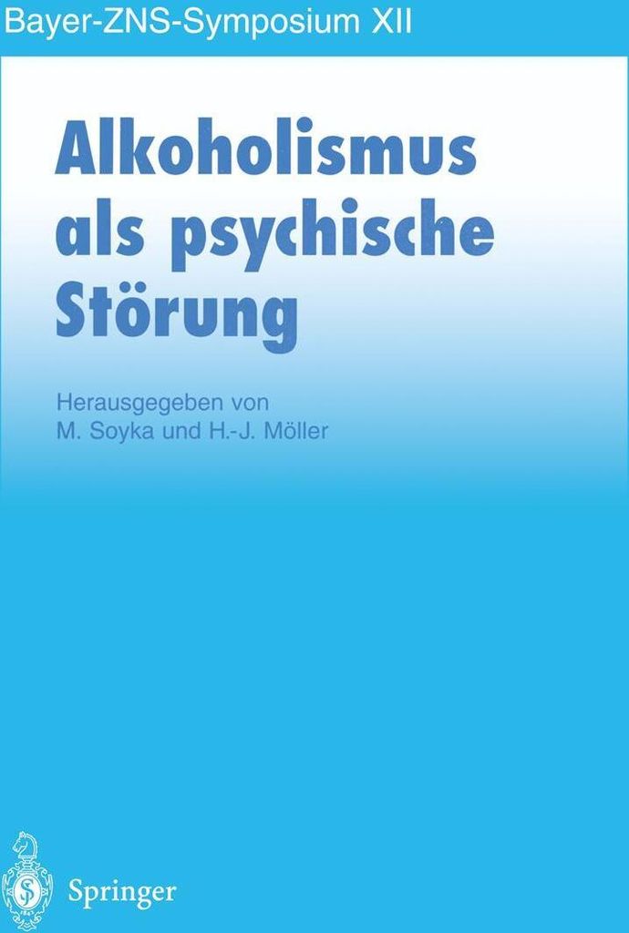 Alkoholismus als psychische Störung