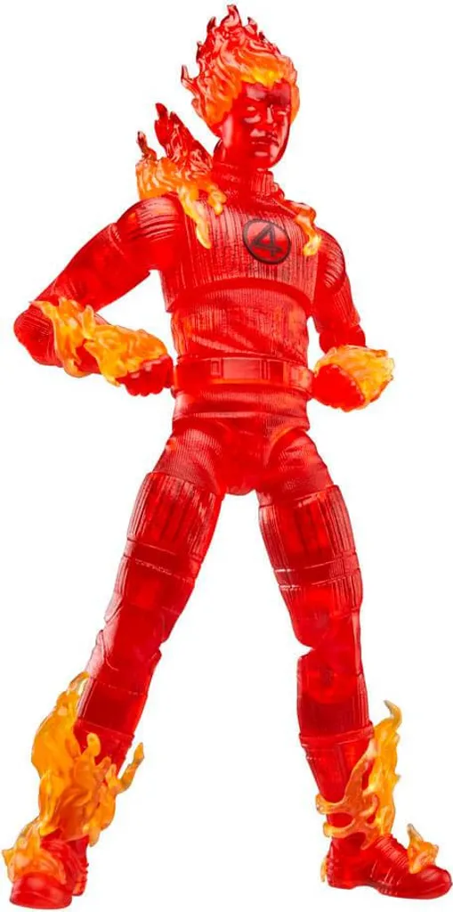 Figurine Marvel Legends Human Torch Hasbro 15 cm Les Quatre Fantastiques