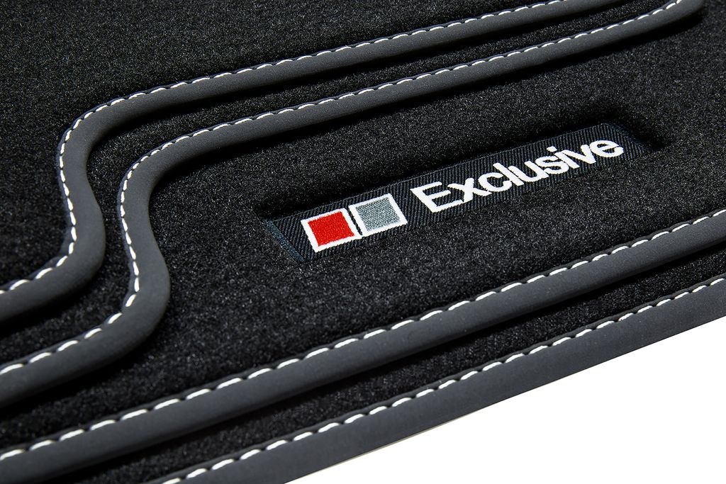 Gummi Fußmatten passend für Audi A3 S3 (8L) Premium Qualität Auto Allwetter