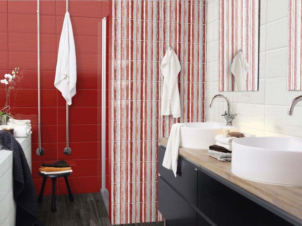 Fliesen Majolika Keramik 20x50 cm CASA39 Ragno Candy