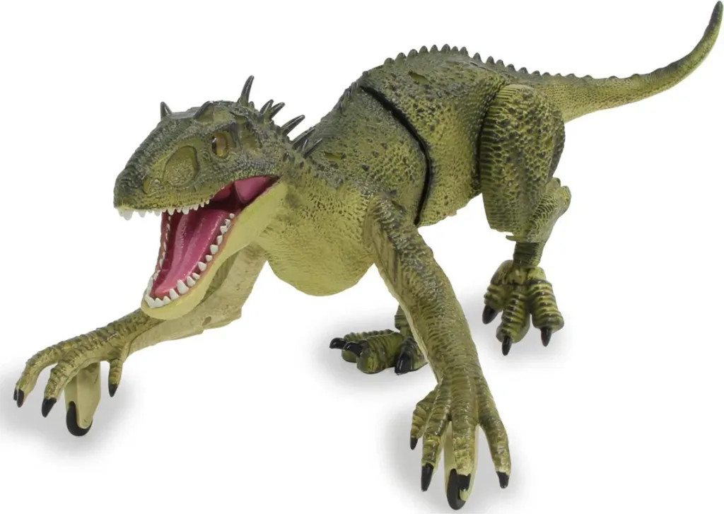 Dinosaure Robot Interactif Exoraptor Jamara Vert avec Télécommande 2,4GHz - 5