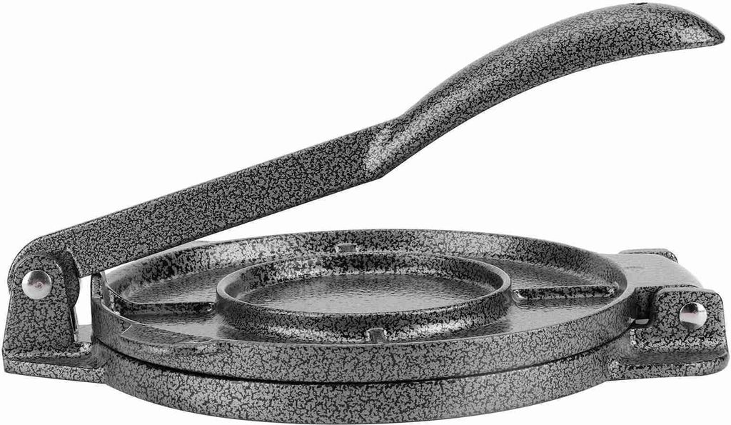 6.5in Tortilla Press Maker Aluminium-Legierung Mais Tortillas Teig Pressen Werkzeuge Küchenzubehör grau