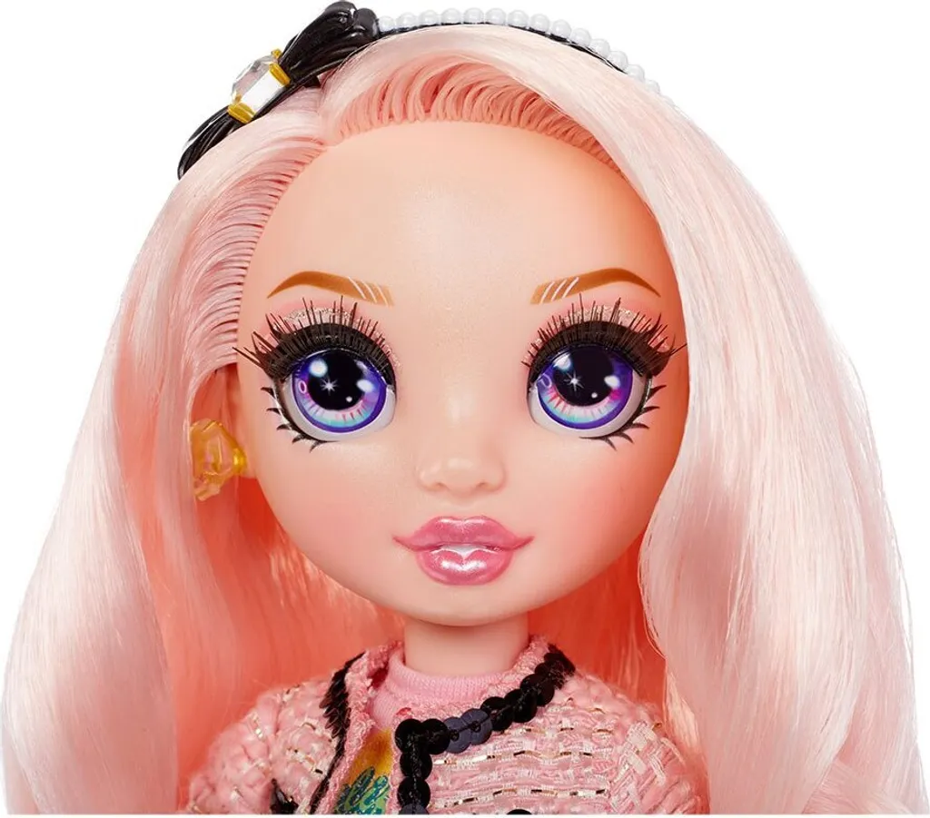 Coffret de 2 Poupées Mannequins Rainbow High Bella Parker Rose Style 2