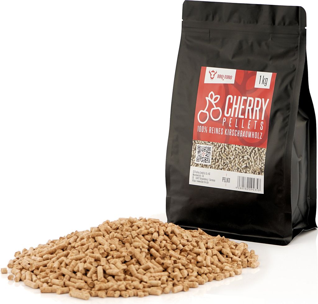 BBQ-Toro Cherry Pellets aus 100% Kirschbaumholz, 1 kg Produktbild 4