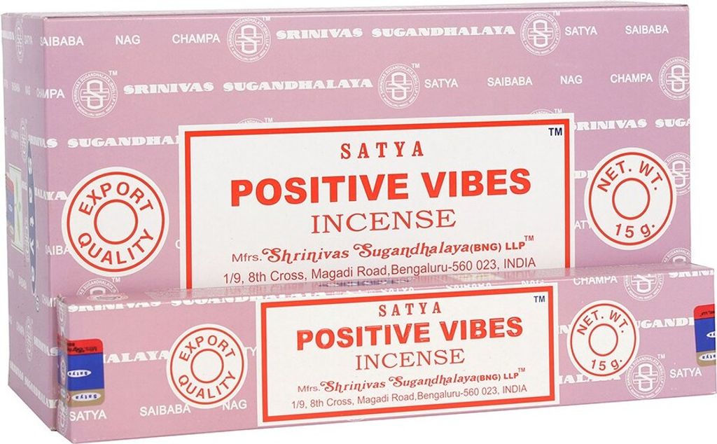 Räucherstäbchen Satya Positive Vibes -- 15 g