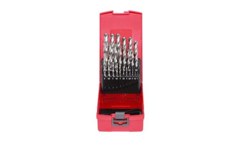 KS Tools 330.2623, Bohrer, Bohrerbit-Set, Drehung der rechten Hand, Metall, Kunststoff, Holz, 118°, Bodenschnellarbeitsstahl (HSS-G)