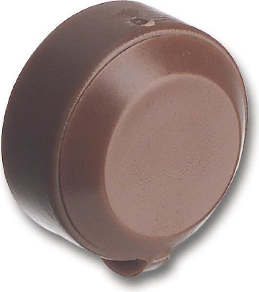 Abdeckkappe für Schrauben mit angespitztem Deckel, Außen ø13.5, Kunststoff weiß