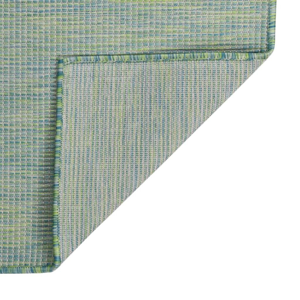 vidaXL Tappeto per esterni a trama piatta 120x170 cm Immagine del prodotto 