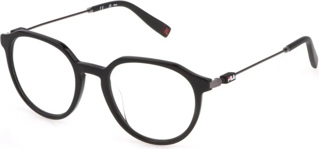 Montatura Fila VFI448 0700 | Occhiali Vista Phantos Shiny Black