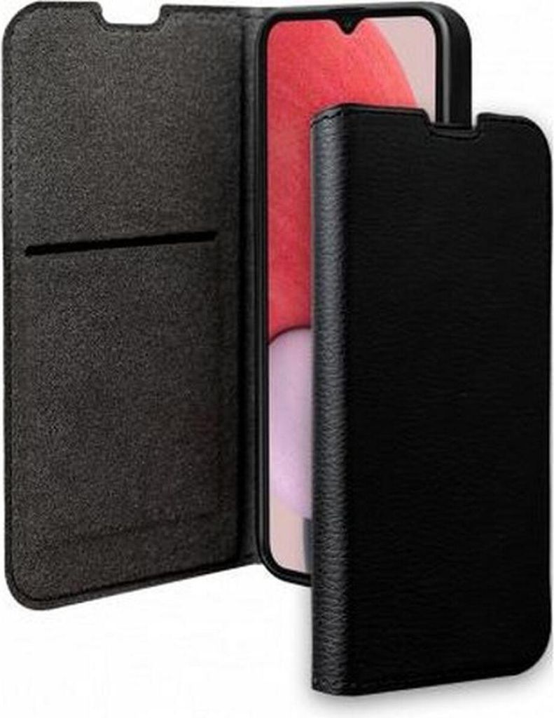 BigBen Connected, Samsung Galaxy A13 4G Folio Wallet Tasche mit Kartenhalter und Video-Halterung, Schwarz