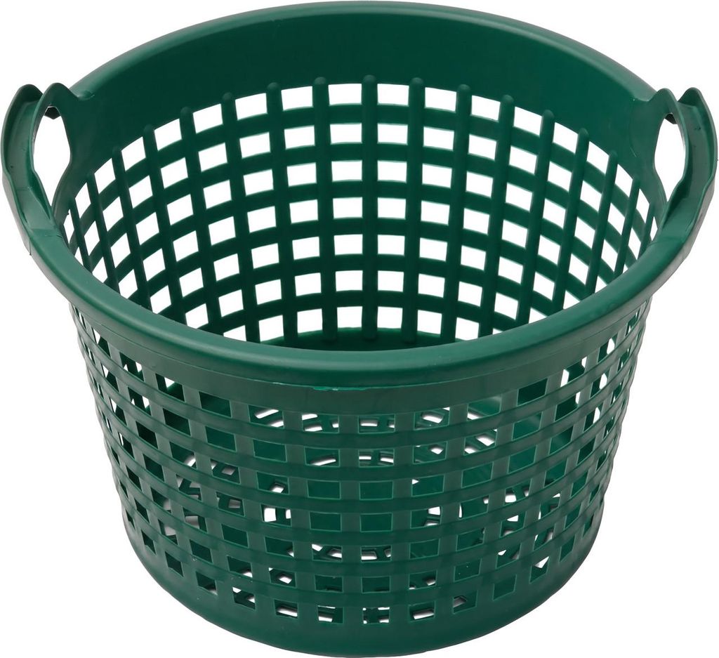 Floraworld Kartoffelkorb Classic 31 L rund grün Produktbild 