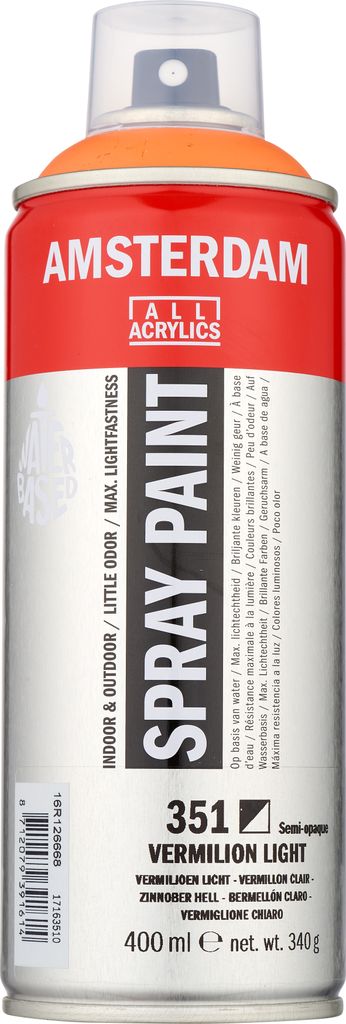 Amsterdam Spray Paint 400 ml Vermilion Light