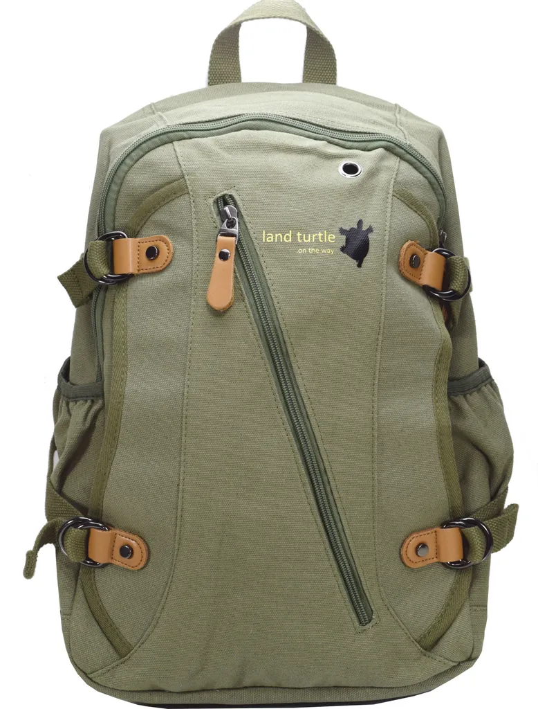 Sac à dos 25L ROOGU Vert Armée robuste avec protection PC et style armée