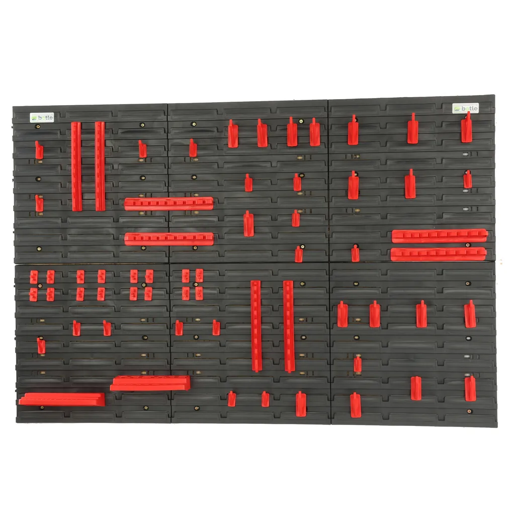 Solution de rangement pour petits outils : Mur d'Atelier 68 pièces - 7