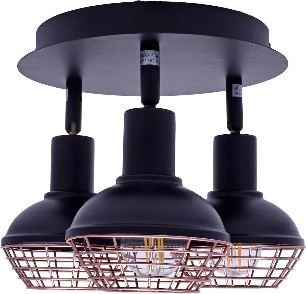 Lampada da soffitto 3x40W E14 LOGAN ML4612 Milagro