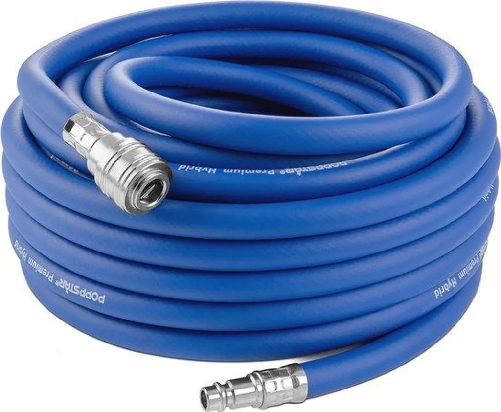 Tuyau flexible de 15m pour outils pneumatiques 20 bars et 9,2 mm