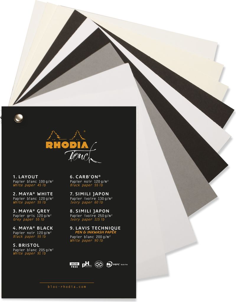 Rhodia Rhodia Touch Farbfächer 15,5 x 20 x 15,5 cm RCDIVERS36