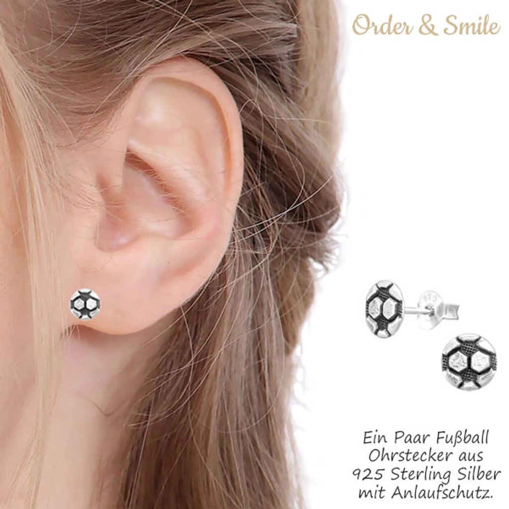 Ohrstecker Jungs Fussball Kinder Ohrringe Kaufland.de