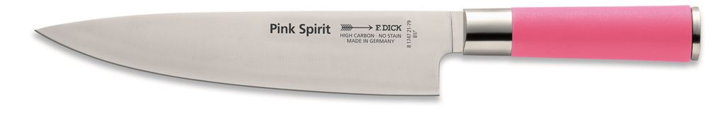 F. DICK Pink Spirit Kochmesser Klinge 21 cm Küchenmesser Edelstahl Griff pink