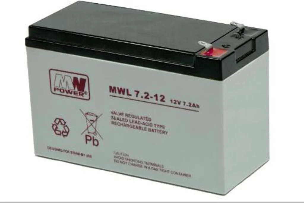 Batterie Plomb AGM 12V 7,2Ah T2 pour Onduleur et Alarme 151*65*100