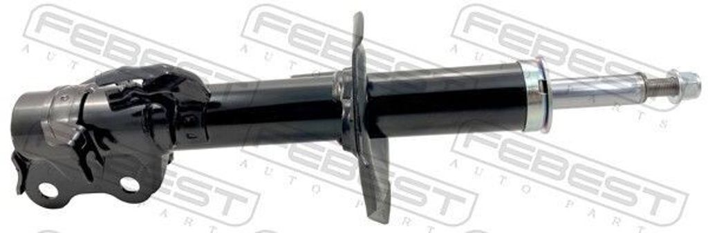 FEBEST Stoßdämpfer Vorne Links für NISSAN TIIDA Schrägheck Federbein 02666608FL