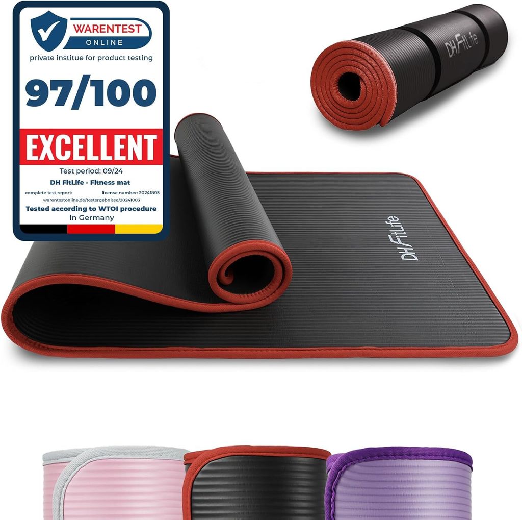 DH FitLife mata treningowa mata fitness, mata sportowa Zdjęcie produktu 