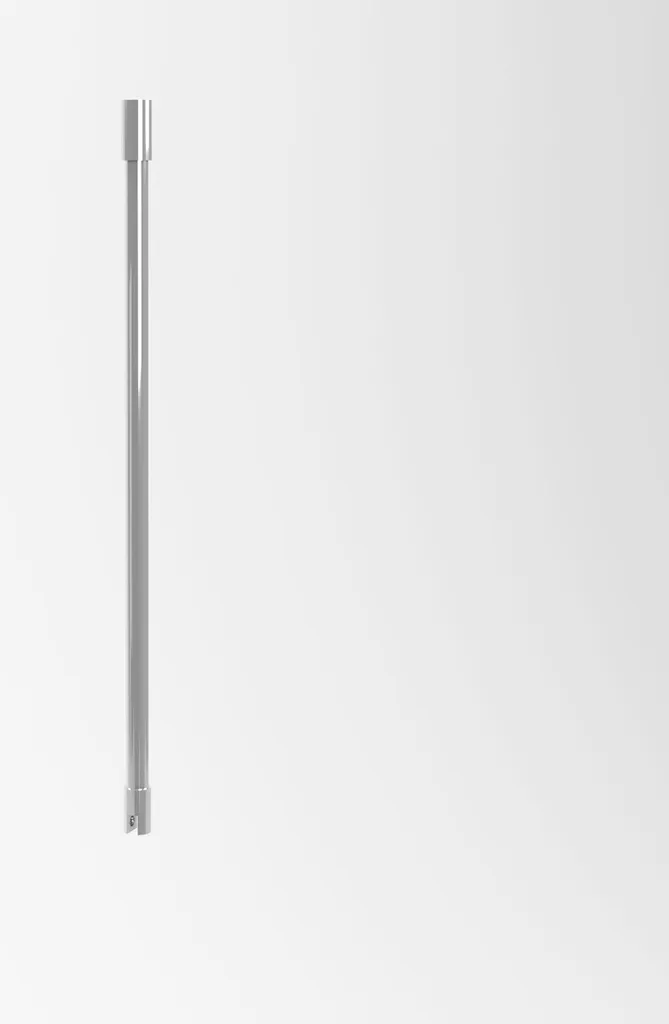 Barre fixation plafond 60cm recoupable pour paroi douche italienne