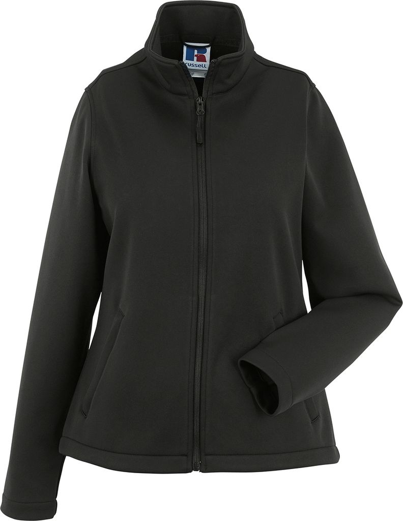 Russell Damen Smart Softshell-Jacke BC1508 (S) (schwarz)
