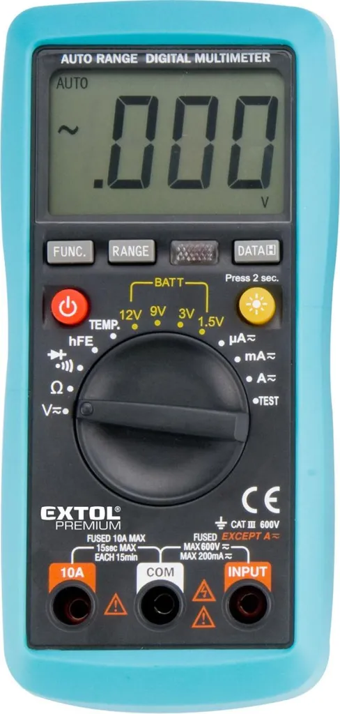 Multimètre digital portable pour mesures électriques de précision - 2