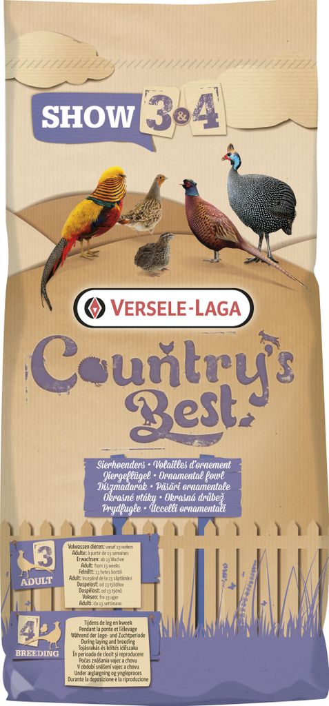 Country's Best SHOW 4 Pellet - 20 kg Immagine del prodotto 