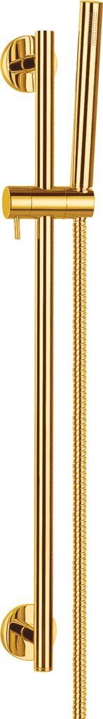 Duschgarnitur, Duschsäule, Duschsystem, Brauseset, mit Handbrause, Duschstange, Duschsäule golden, MICROPHONE