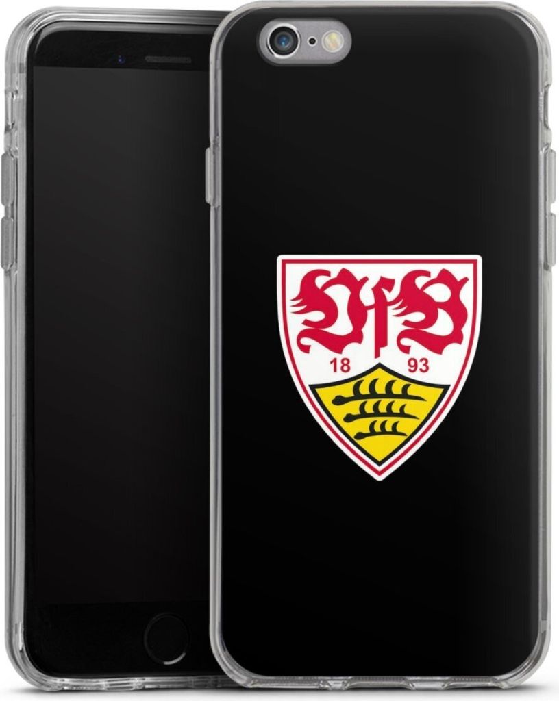 DeinDesign Handyhülle für Apple iPhone 6 Silikon Hülle Case Smartphone Schutzhülle Offizielles Lizenzprodukt VfB Stuttgart Wappen