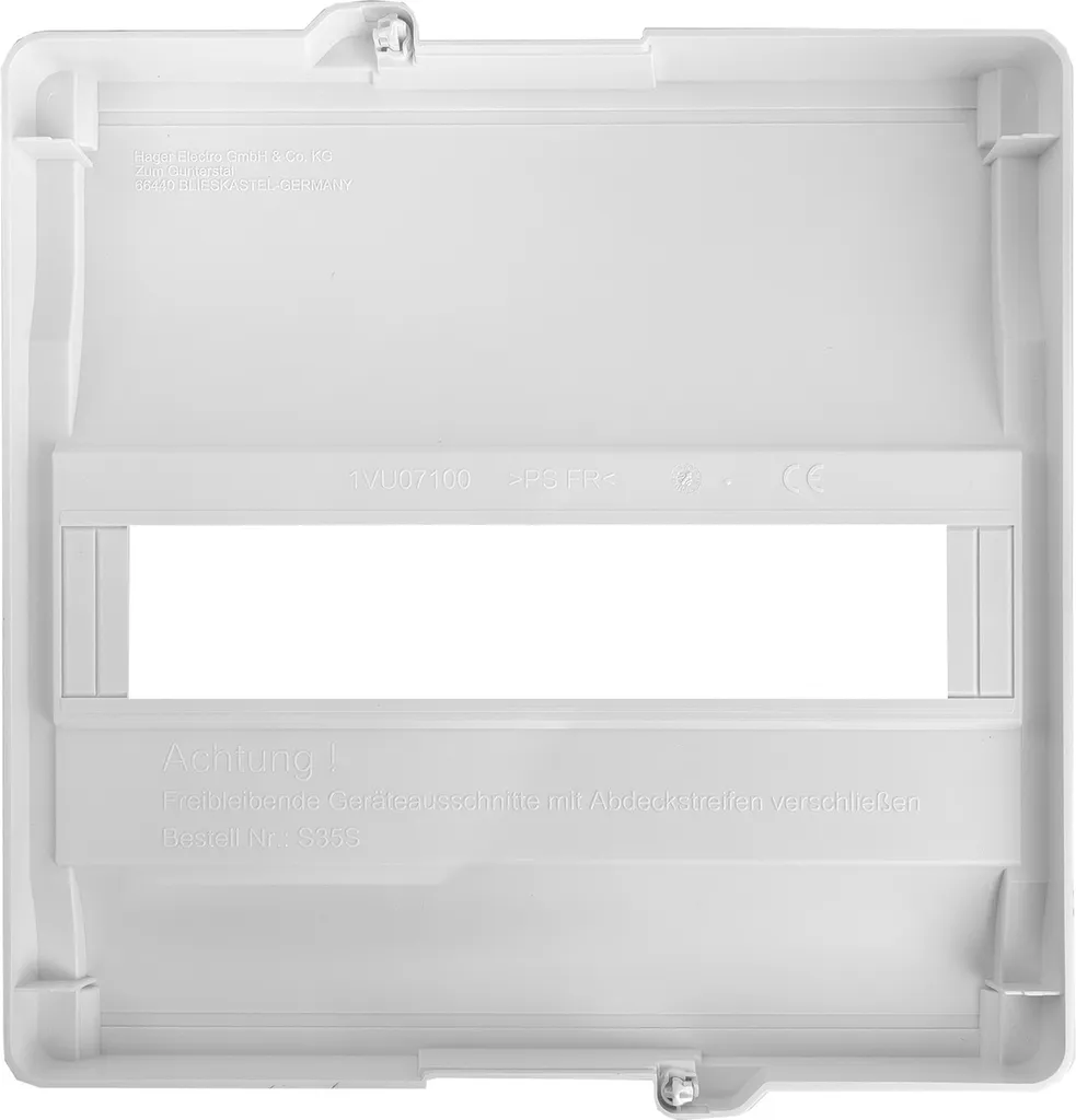 Coffret de distribution électrique encastrable 12 modules Hager Volta - 9