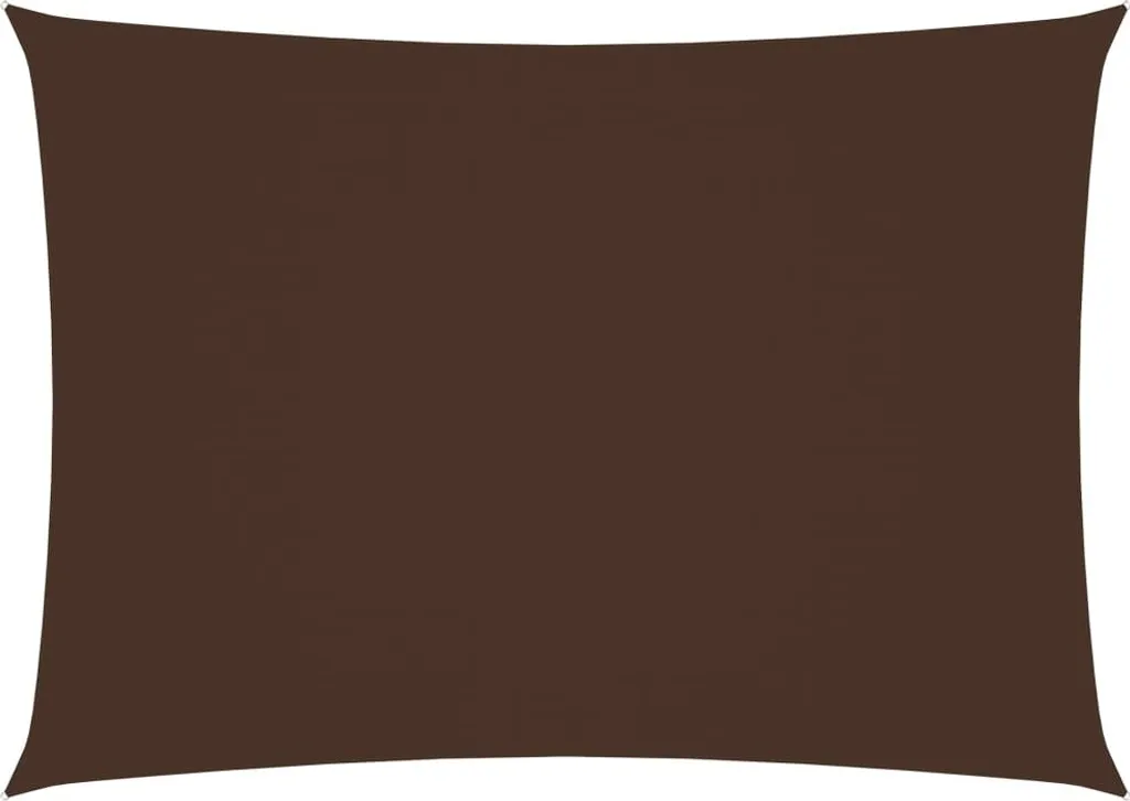 Vela Ombreggiante 3x4m Oxford Marrone Maison Exclusive | Alta Qualità - 2