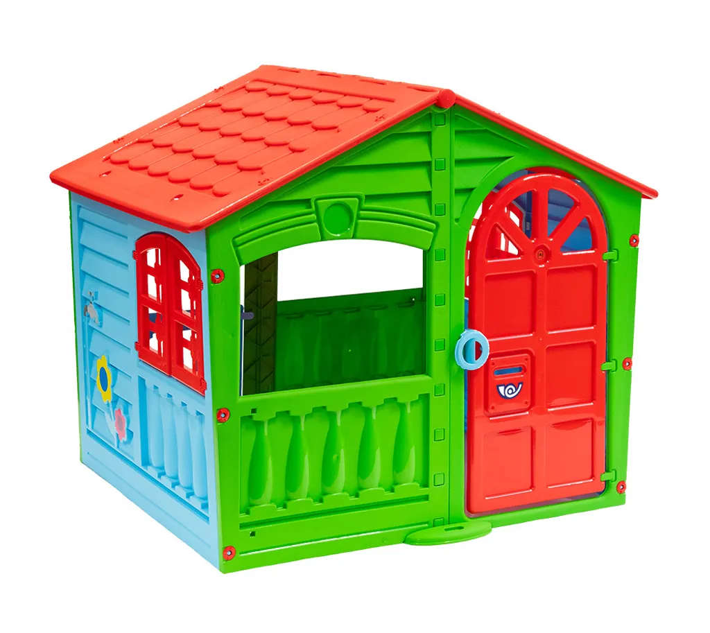 Maison de jeu Westmann multicolore - Plastique résistant 140x111x115 cm