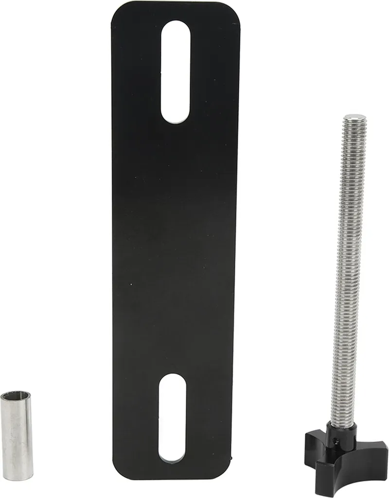 Kit de fixation noir réglable 170mm pour planches de traction de 4x4