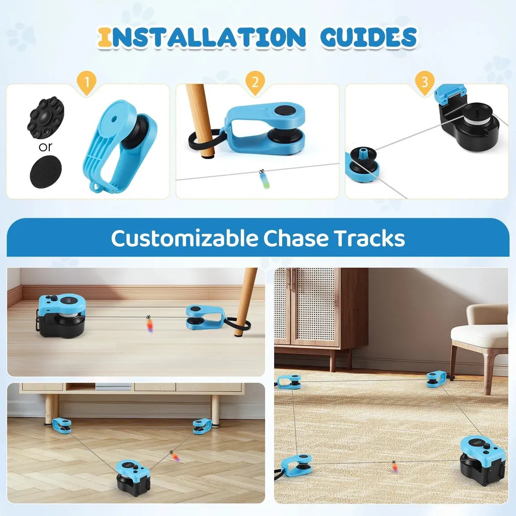 Tapis de marche pour chat d'appartement - Activité physique auto
