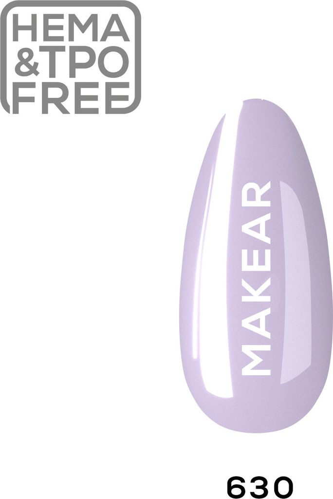 630 Lilac UV Nagellack 8 ml Makear