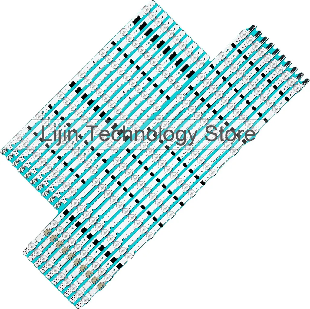 Striscia LED 3V 1150mm - 18 LED PCB Flessibile per Riparazione Retroilluminazione TV