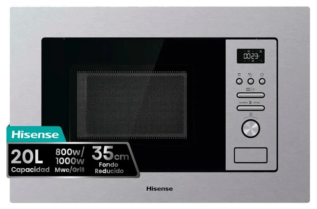 Micro-ondes Hisense BIM320G41X combiné avec affichage LED et 800W