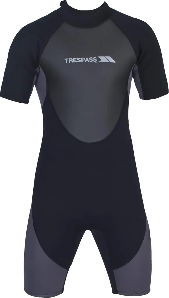 Combinaison Homme pour Surf et Plongée Trespass TP251 Shorty 3mm Noir M
