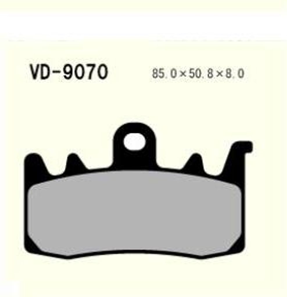 Vesrah Vd-9070 (Fa630) Bremsbeläge