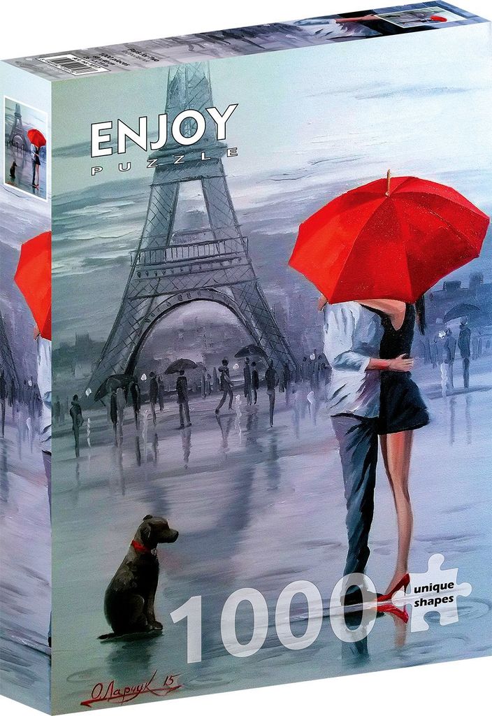 Puzzle 1000 pièces Enjoy – Paris pour Deux Image du produit 